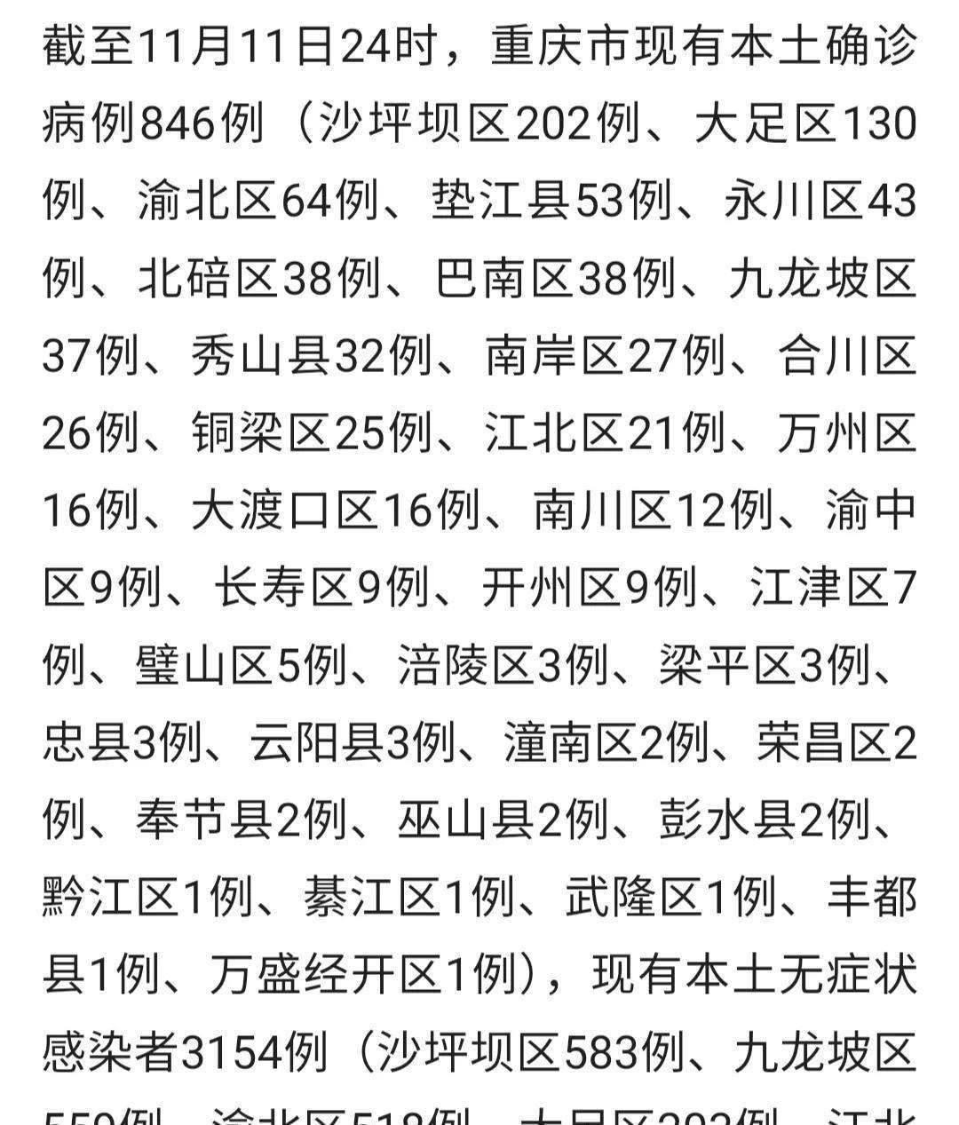 重庆渝北区疫情最新数据深度解读