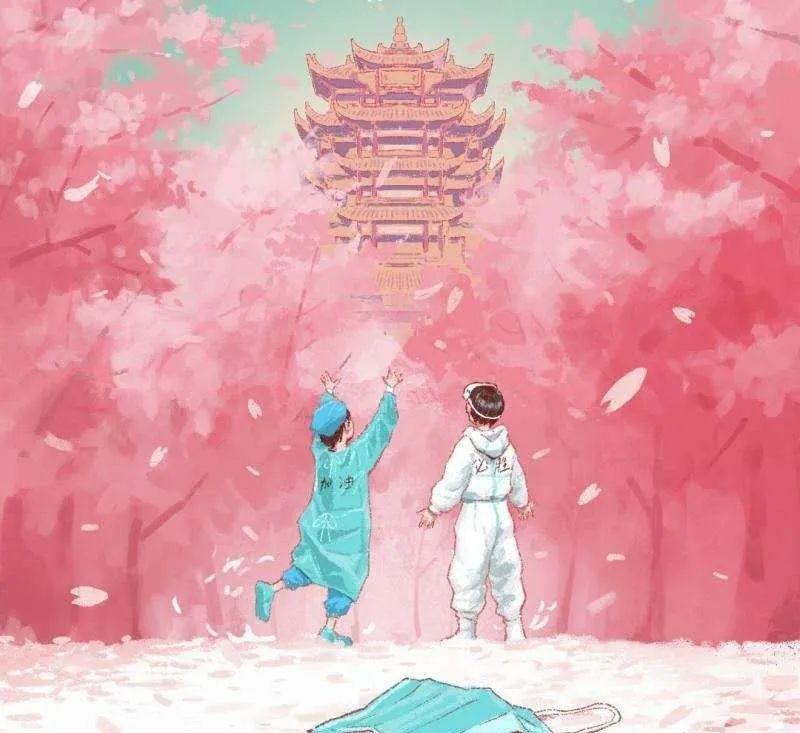 疫情解除的期盼，春暖花开的到来时刻探索