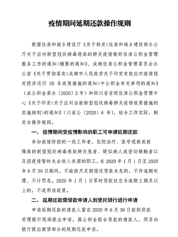 疫情下延期还款证明的重要性及操作指南