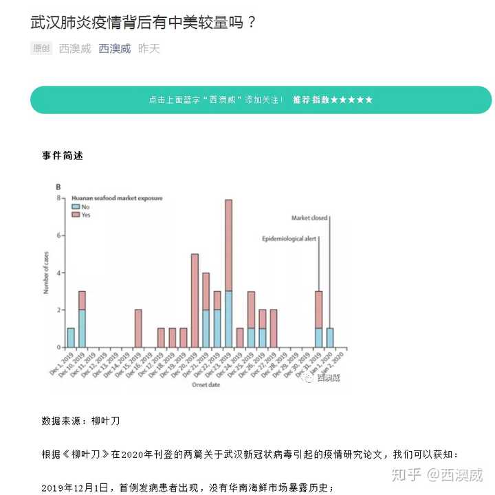 武汉疫情起源时间深度探究