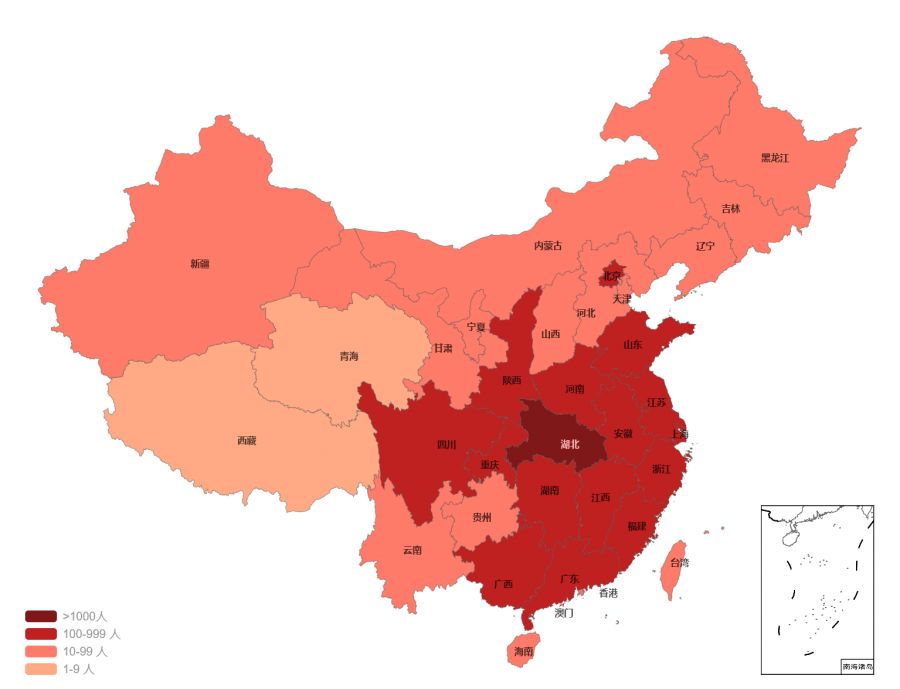 全国甲流疫情分布图揭秘，共筑防控长城，了解疫情现状
