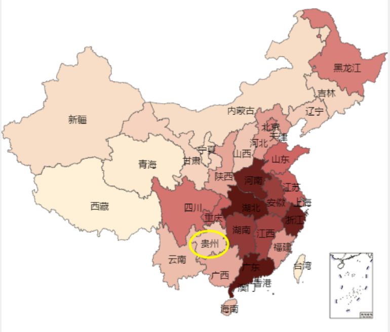 疫情最少省份的综合分析与观察