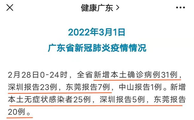 东莞疫情最新情况更新报告