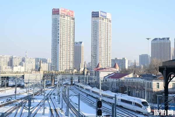 哈尔滨火车停运静默时刻，疫情下的城市静止画卷