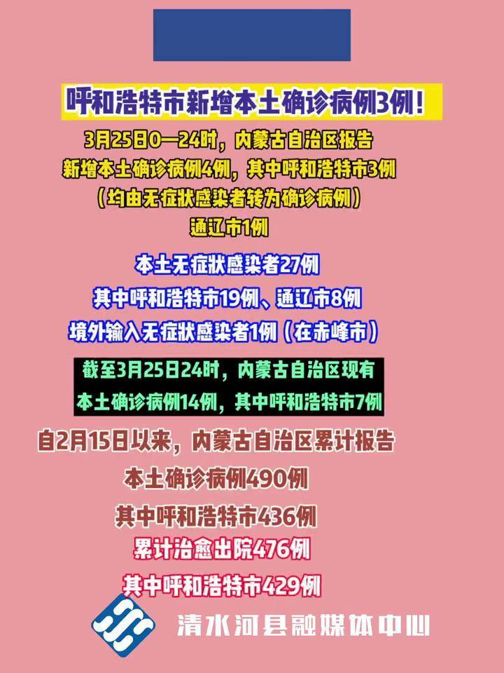 呼和浩特疫情防控指挥部最新信息快报