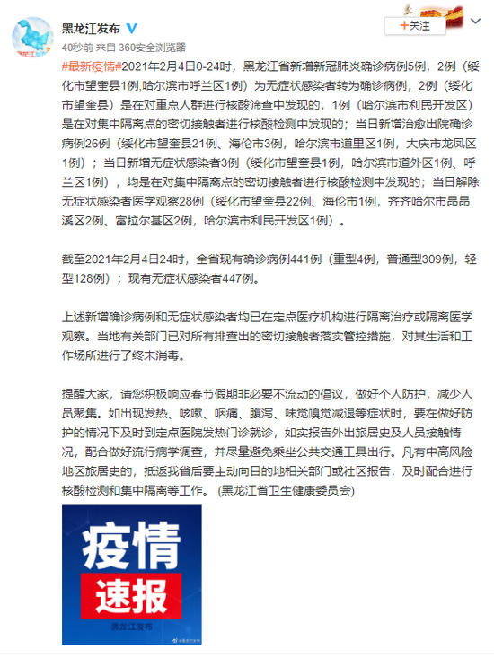 黑龙江省新增新冠病例，防控形势与应对策略分析