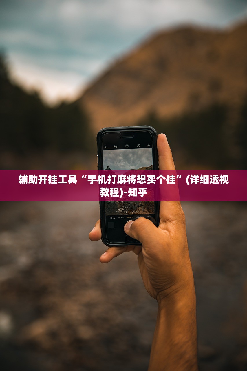 辅助开挂工具“手机打麻将想买个挂”(详细透视教程)-知乎