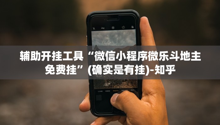 辅助开挂工具“微信小程序微乐斗地主免费挂”(确实是有挂)-知乎