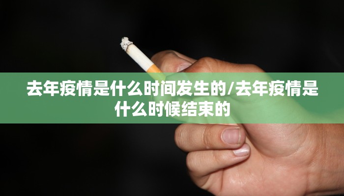 去年疫情是什么时间发生的/去年疫情是什么时候结束的