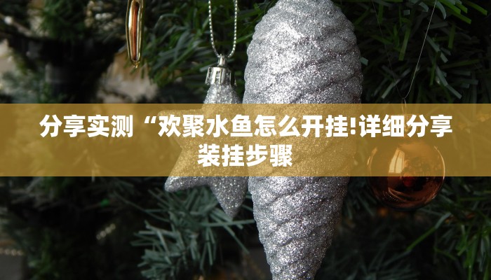 分享实测“欢聚水鱼怎么开挂!详细分享装挂步骤