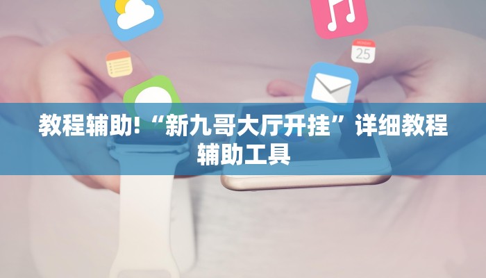 教程辅助!“新九哥大厅开挂”详细教程辅助工具