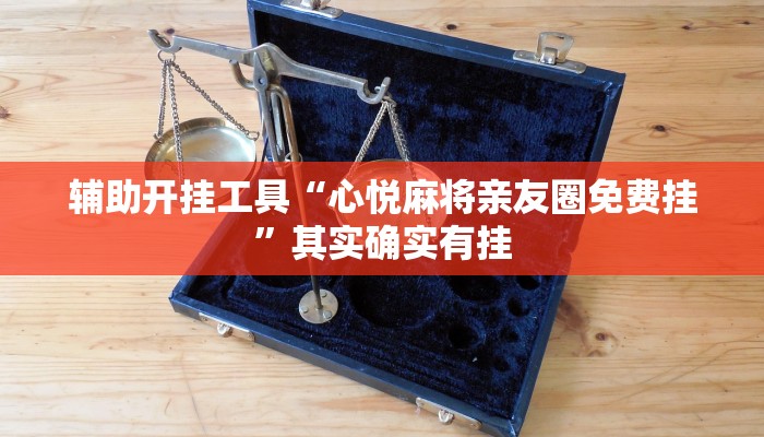 辅助开挂工具“心悦麻将亲友圈免费挂”其实确实有挂