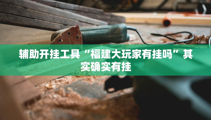 辅助开挂工具“福建大玩家有挂吗”其实确实有挂