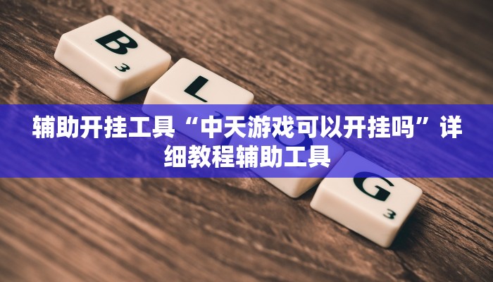 辅助开挂工具“中天游戏可以开挂吗”详细教程辅助工具