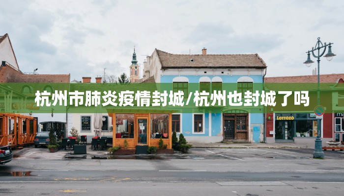 杭州市肺炎疫情封城/杭州也封城了吗