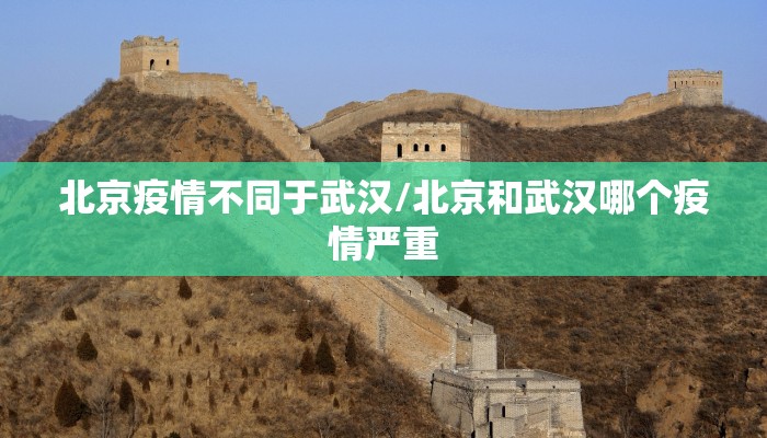 北京疫情不同于武汉/北京和武汉哪个疫情严重