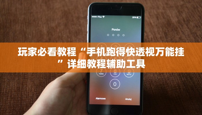 玩家必看教程“手机跑得快透视万能挂”详细教程辅助工具