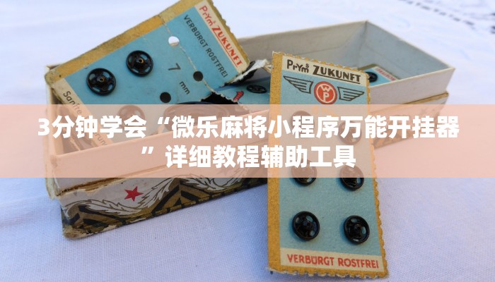 3分钟学会“微乐麻将小程序万能开挂器”详细教程辅助工具