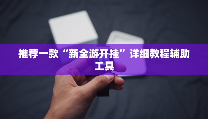 推荐一款“新全游开挂”详细教程辅助工具